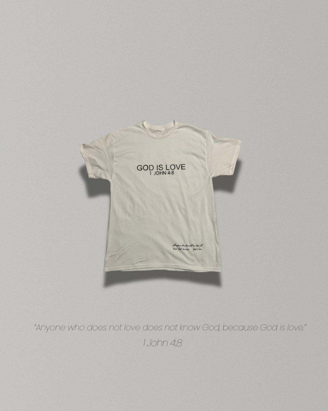 GOD IS LOVE 2.0 *NO BACK DESIGN*